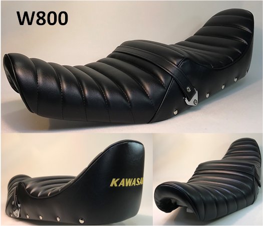 KAWASAKI W400、W650、W800 | バイクシート 張替＆加工 明和内張
