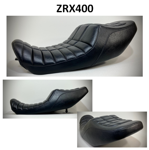 KAWASAKI ZRX400 | バイクシート 張替&加工 明和内張 KAWASAKI ZRX400 | バイクシート 張替&加工 明和内張