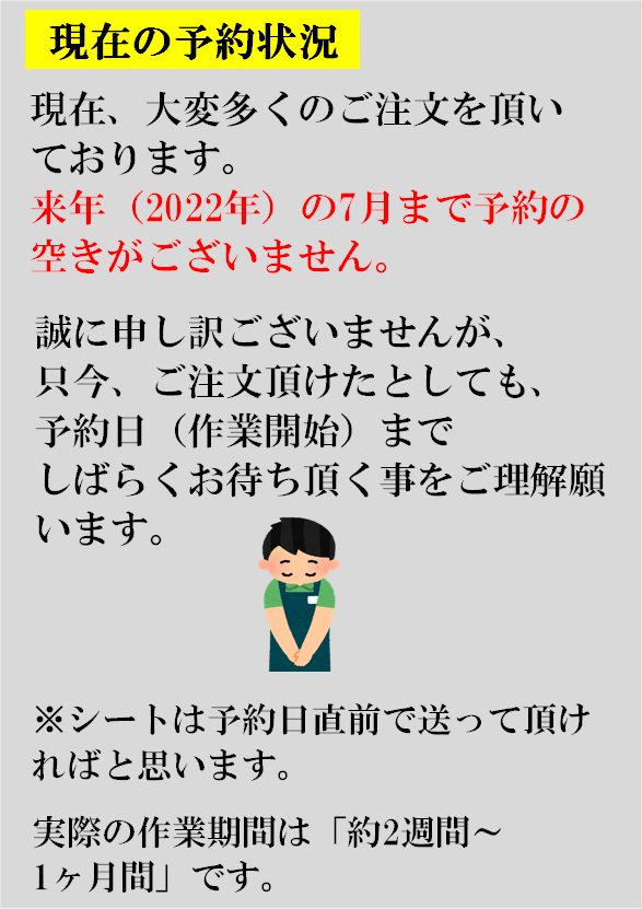 予約状況
